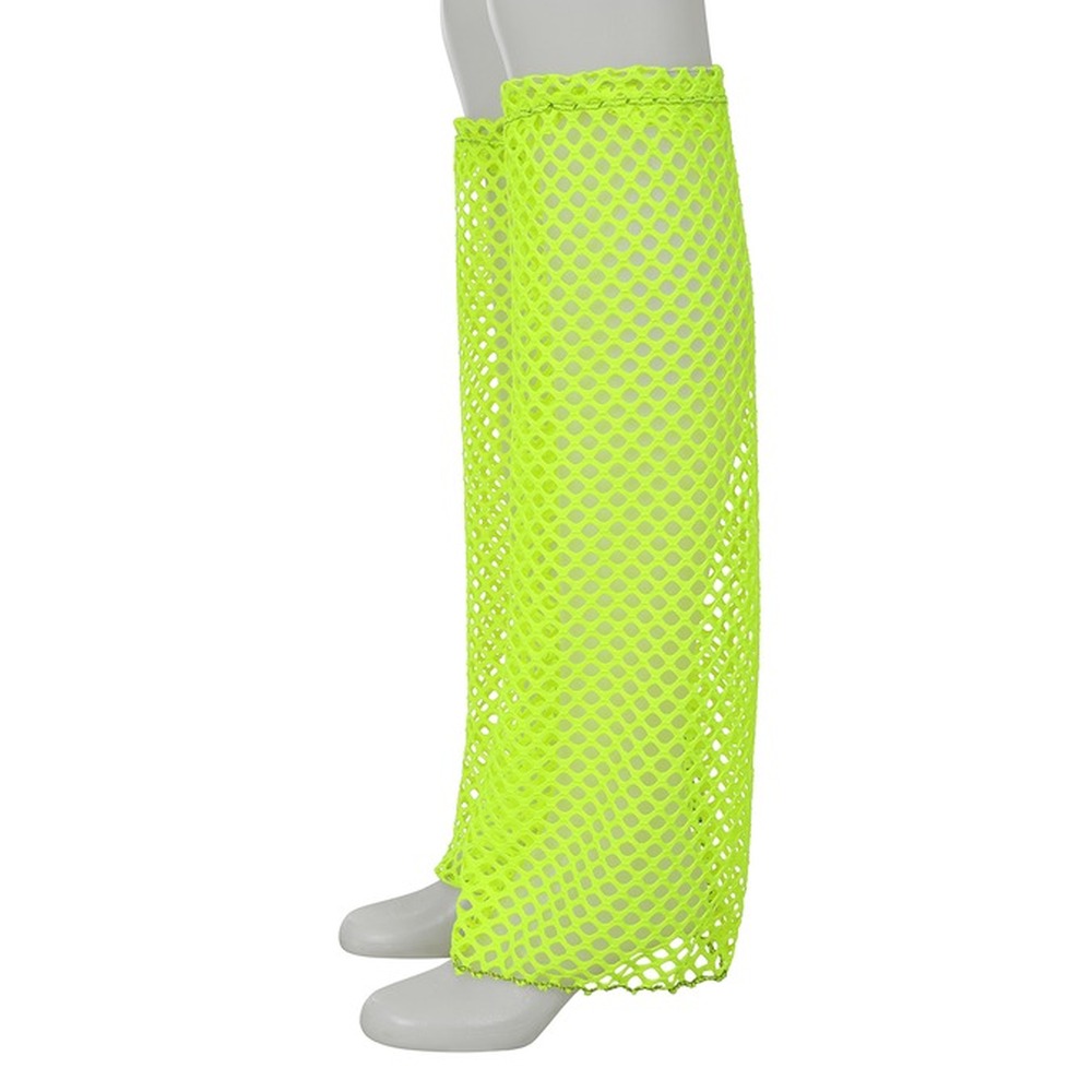 Banned - Diya Neon Net Leg warmers - Yellow